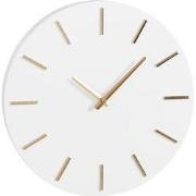 Brixen wall clock aluminium white - h4xd35,5cm