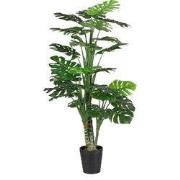 Monstera in plastic pot green - h160xd80cm