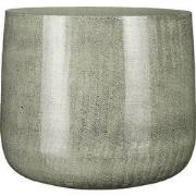 Benson pot round l. grey - h27xd32cm