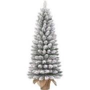 Black Box Trees Gerlos Smalle Kunstkerstboom in Jute - H120 x Ø51 cm -...