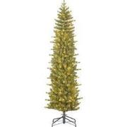 Black Box Trees Harma Smalle Kunstkerstboom met LED Verlichting - H230...