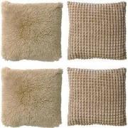 Dutch Decor KUSSENSET - 4-delig - Cosy Favourites - 45x45 cm - inclusi...