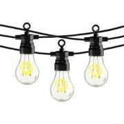 Luca Lighting Smiley LED Lichtsnoer Buiten - L450 cm - Geel