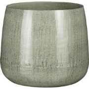 Benson pot round l. grey - h20xd23cm