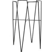 Blom plant stand black - l29,5xw29,5xh50cm