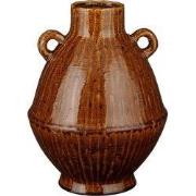 Elena vase brown - h34xd26cm