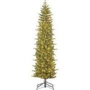 Black Box Trees Harma Smalle Kunstkerstboom met LED Verlichting - H260...