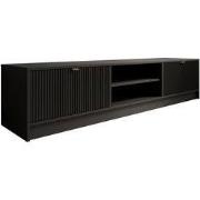Meubella - TV-Meubel Tavares - Zwart - 180 cm