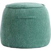 Poef Sibiu - Groen - Ø50cm