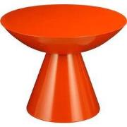 Mica Decorations Celise Bijzettafel - H44 x Ø59 cm - Metaal - Oranje