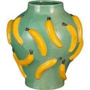 Moza vase l. green - h37,5xd34cm