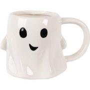 Clayre & Eef Mok Spook 350 ml Wit Keramiek
