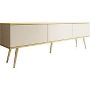 Meubella - TV-Meubel Orleans - Beige - 175 cm - Staand