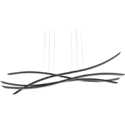 CALAO - Hanglamp 4 lampen - Zwart - Staal