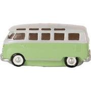 Clayre & Eef Tafellamp Bus 24x10x11 cm Groen Kunststof