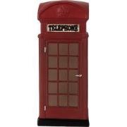 Clayre & Eef Nachtlampje LED 10x10x23 cm Rood Kunststof