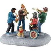 Kerstdorpminiatuur Small Jazz Band 11x12x10 cm