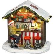 Christmas cafe battery operated l10xb7xh10 cm