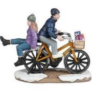 Travelling on bycicle l10xb3,5xh8 cm