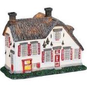 Wooden shoe led battery operated l20,5xw14xh15 cm