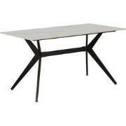 Eettafel Grace Sintered Stone Marmerlook Wit