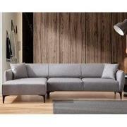 Hoekbank Links Belissimo Grijs