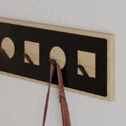 Kapstok 5-Haaks Ican Eikenhout Melamine