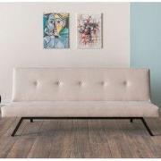 3-Zits Slaapbank Zoly Crème Stof - 180 cm - Zonder armleuningen - Geca...