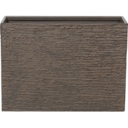 EDESSA - Plantenbak - Donkerbruin - 70 cm - Stenenmix