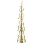 Mica Decorations Decoratie Kerstboom - L15 x B8 x H68 cm - IJzer - Gou...