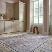 Laagpolig Vloerkleed Otis Global - Roze - 115x170 cm