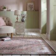 Laagpolig Wasbaar Vloerkleed - Briony - Roze - 115x170 cm