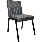 Starfurn Eetkamerstoel Tivoli Bull | Antraciet - set van 2