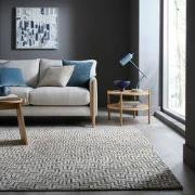 Laagpolig Vloerkleeed - Rhett Circular Knit - Grijs - 120x170 cm