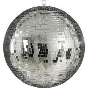 Mica Decorations Kerst Discobal - Ø50 cm - Zilver