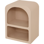 MISOU Nachtkastje - met opberg ruimte - Organisch - Kastje - 40x30x55 ...