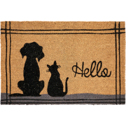 MARAGANG - Deurmat - Natuurlijk - 60 x 90 cm - Kokos