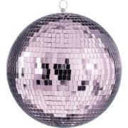 Mica Decorations Kerst Discobal - Ø30 cm - Lila