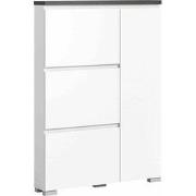 Shoelove schoenenkast wit NB grijs NB  95x133x18 cm