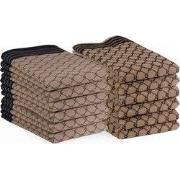 DoubleDry Theedoeken en Keukendoeken Set - 12 Stuks - 100% Katoen - Ho...