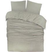 DoubleDry Dekbedovertrek Flanel 100% Zacht Katoen - Eenpersoons 140x20...