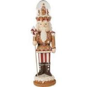 Clayre & Eef Kerstdecoratie met LED-verlichting en muziek Notenkraker ...