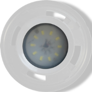 Led 7 w-10 cm wit BioArt