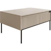 Meubella - Salontafel Timoteo - Beige - 100 cm