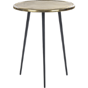 TELFER - Bijzettafel - Goud - Aluminium