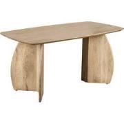 Lewis & Loft Eettafel Lon - Deens ovaal - FSC® - 160x80 cm - Naturel