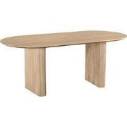 Lewis & Loft Eettafel Lynn - Ovaal - Mangohout - 200x90 cm - Naturel