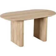 Lewis & Loft Eettafel Lynn - FSC® - Ovaal - 160x90 cm  - Naturel