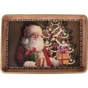 Clayre & Eef Dienblad 31x22x2 cm Bruin Kunststof