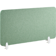SPLIT - Bureauscherm - Groen - 120 x 50 cm - Polyester